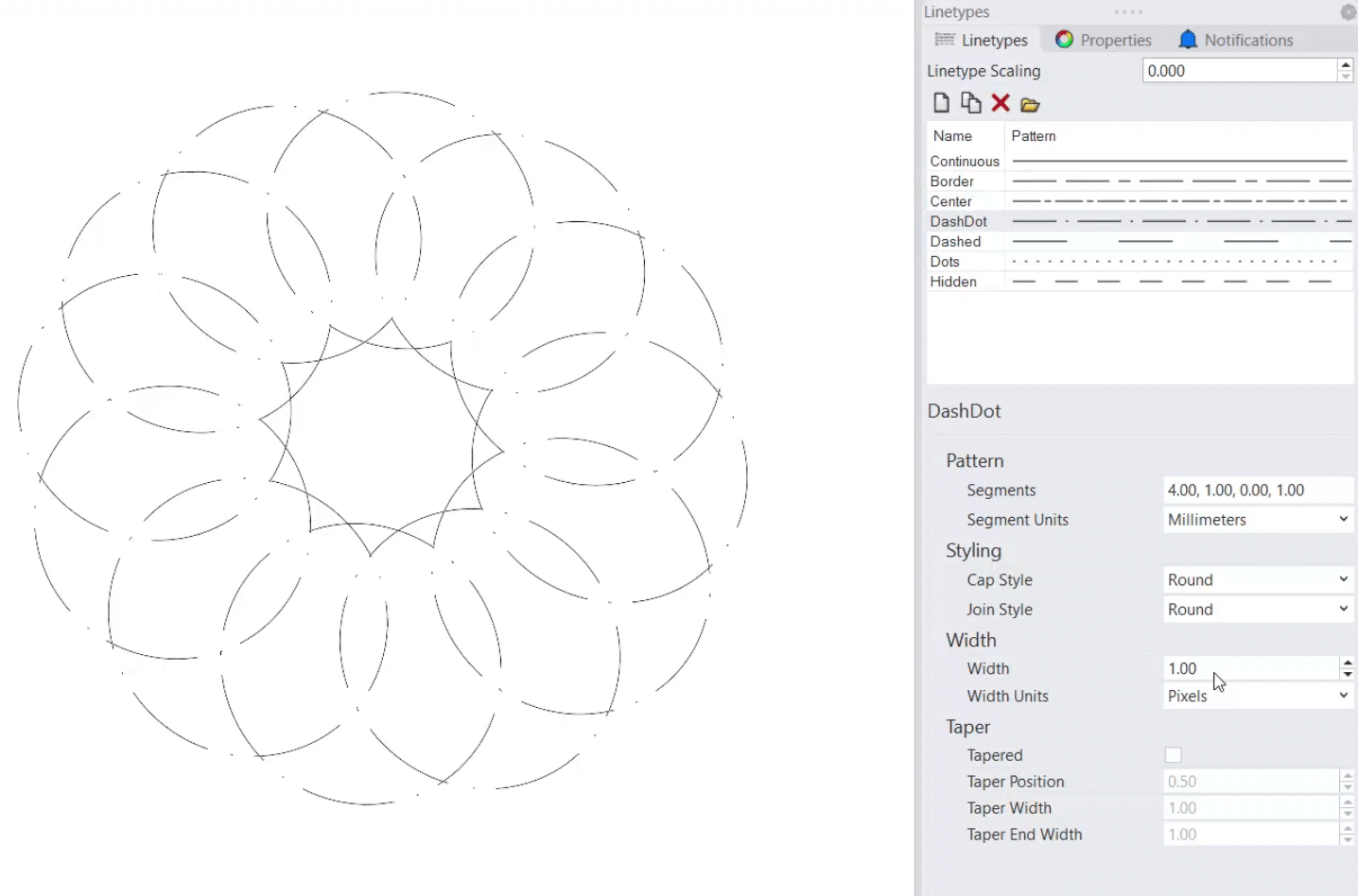 &ldquo;Linetypes Panel 02&rdquo;
