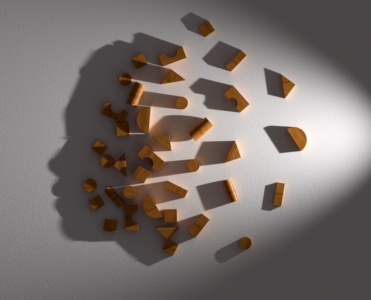 Light-shadow by Kumi Yamashita, rendered by Seghier Khaled