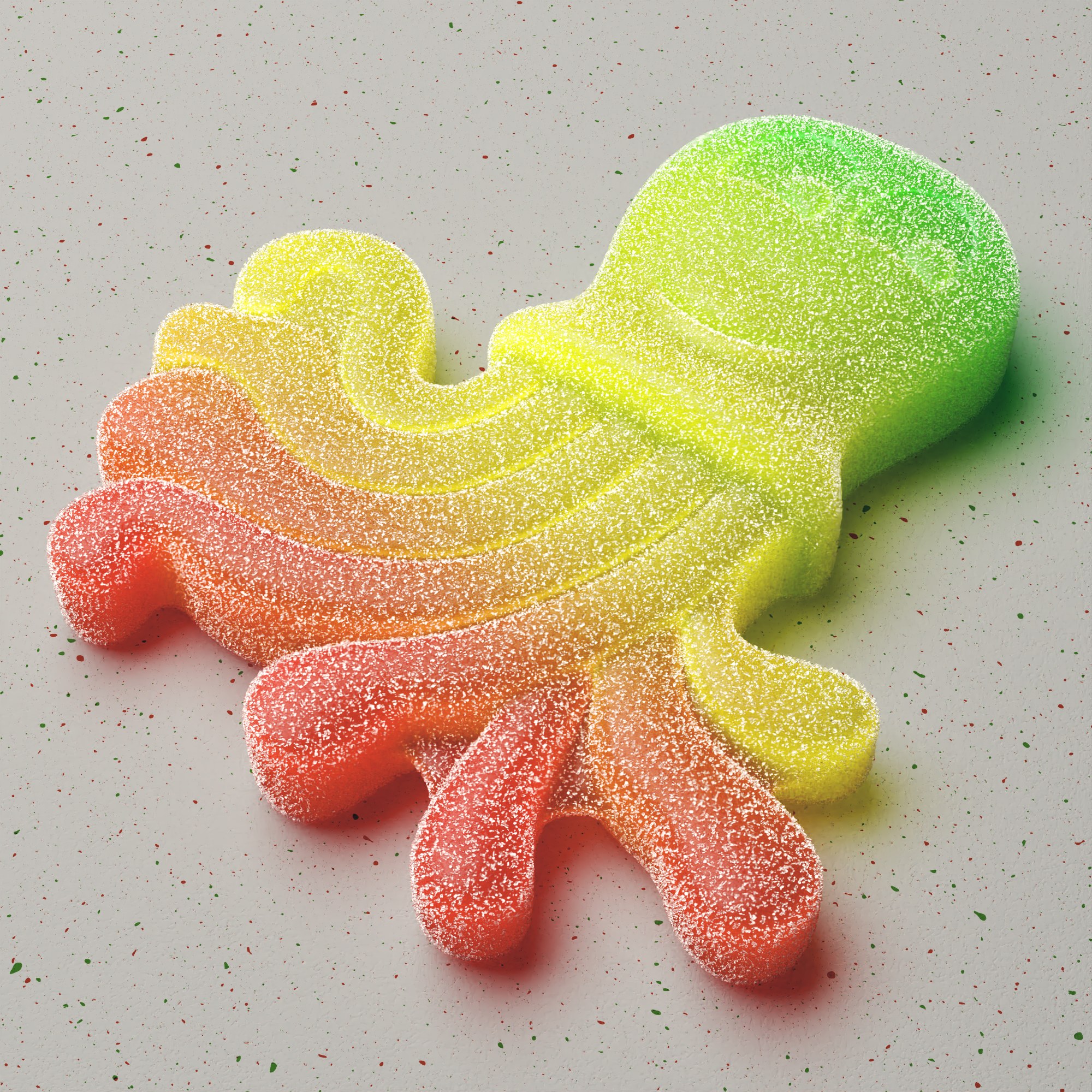 GijsによるSubDのグミのイカ