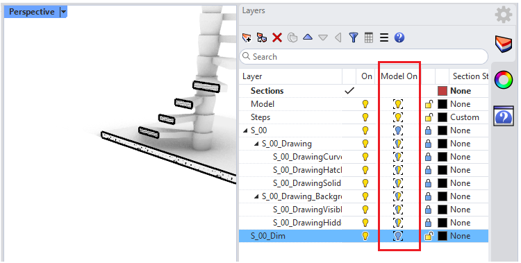 &ldquo;Model Layer Settings&rdquo;