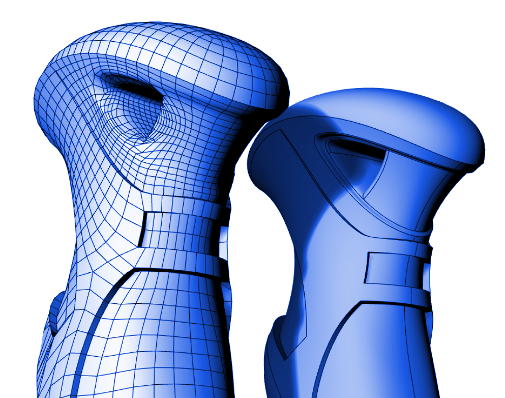 Hard edge detection to preserve sharp corners