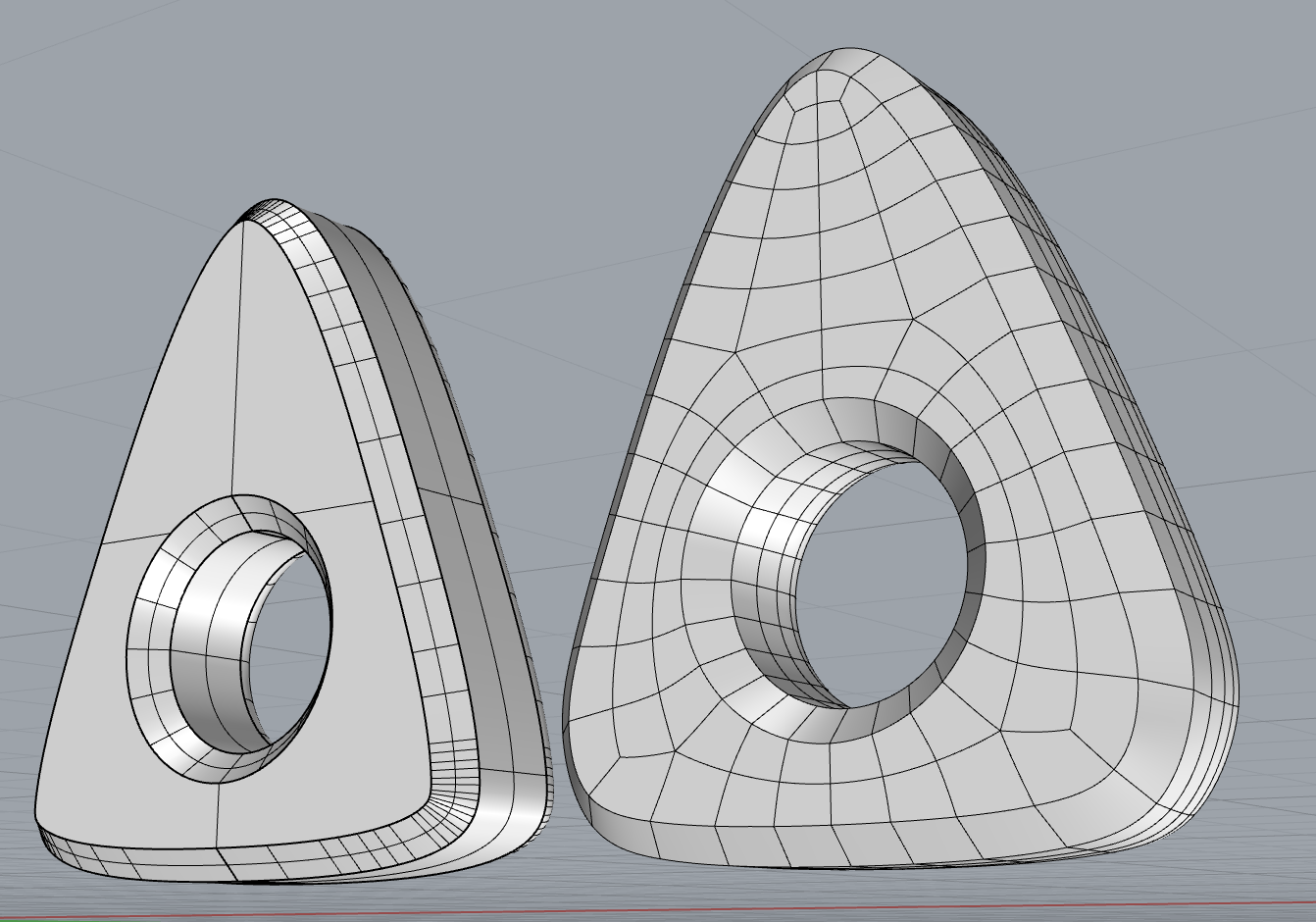 Symmetry for organized topology.